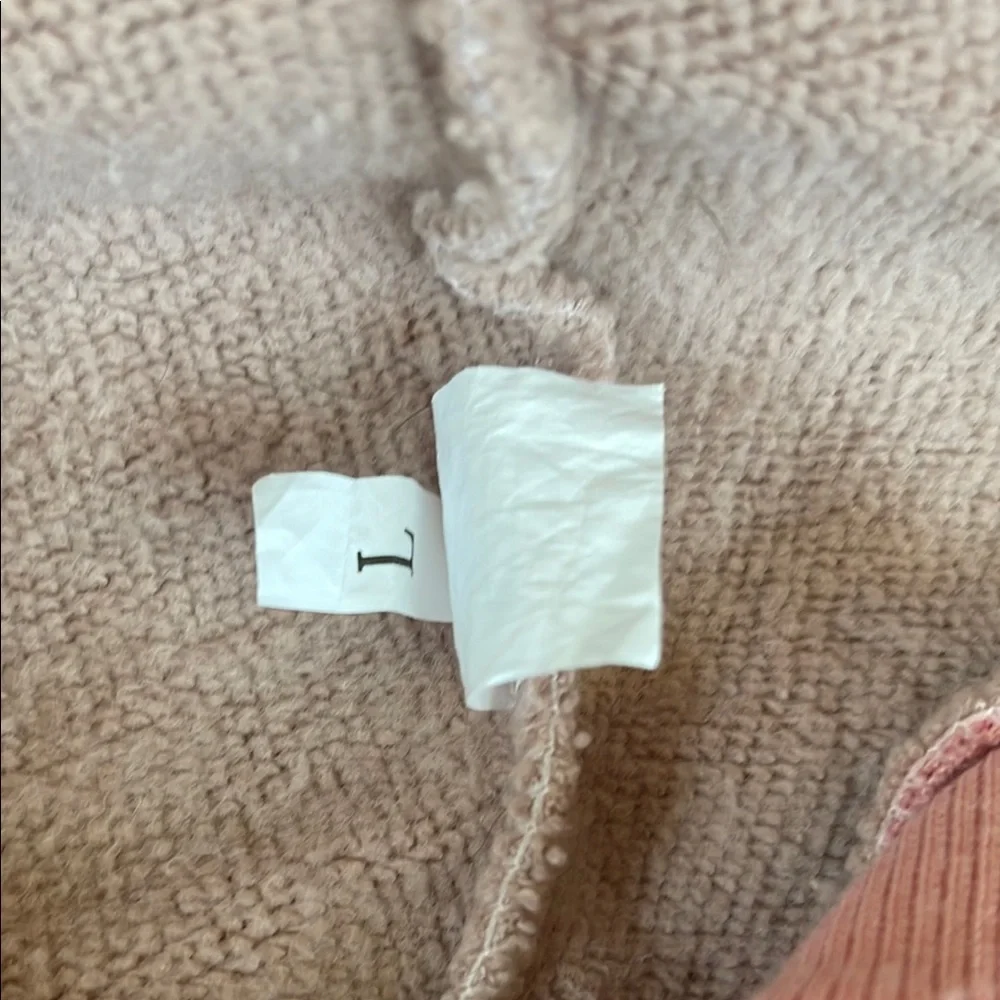 Pink and White Striped Dog Hoodie